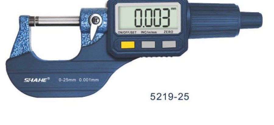 Micrómetro digital exterior SHAHE 5219-25